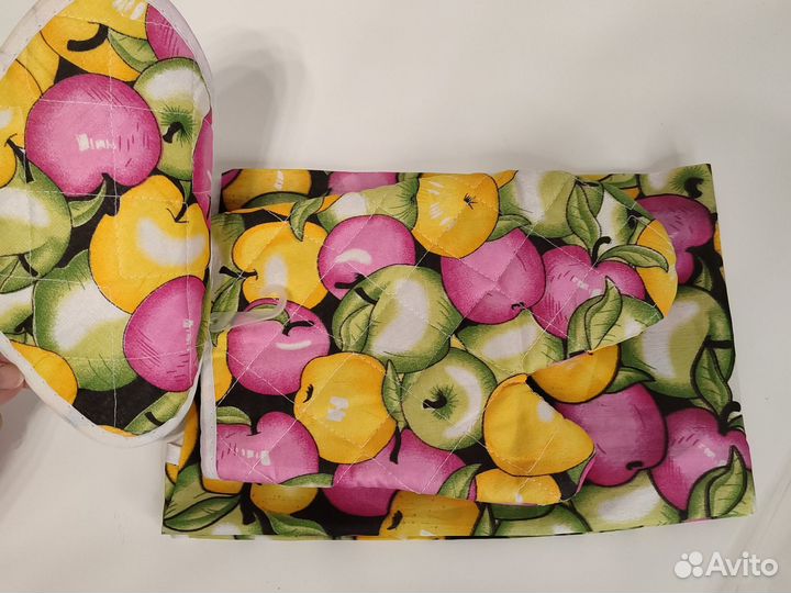 Подарочный набор прихватка варежка фартук