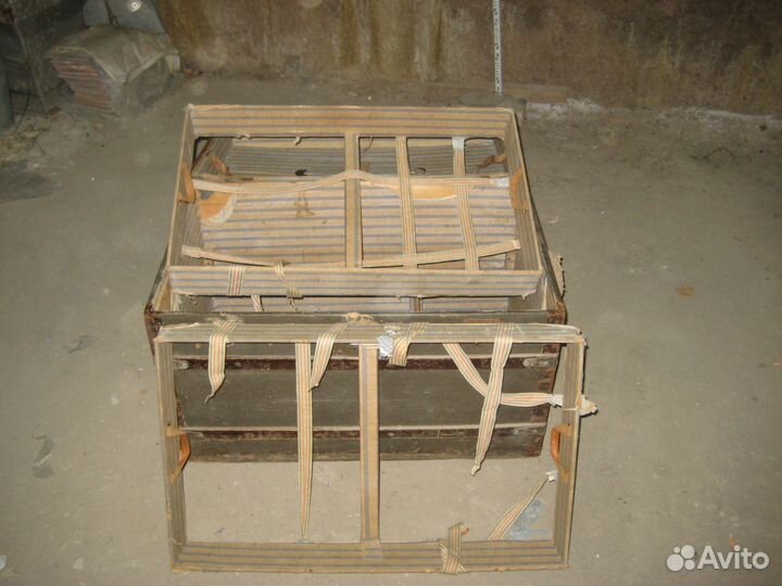 Дорожный сундук. Россия, конец XIX века