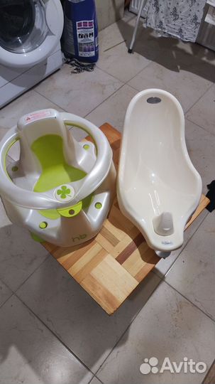 Горка для купания и стульчик