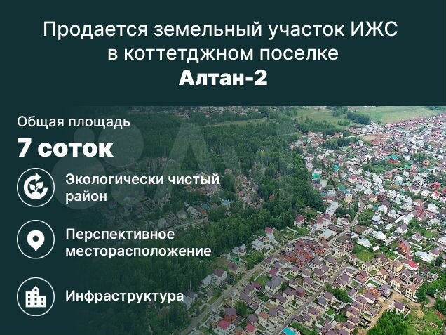 Участок 7 сот. (ИЖС)