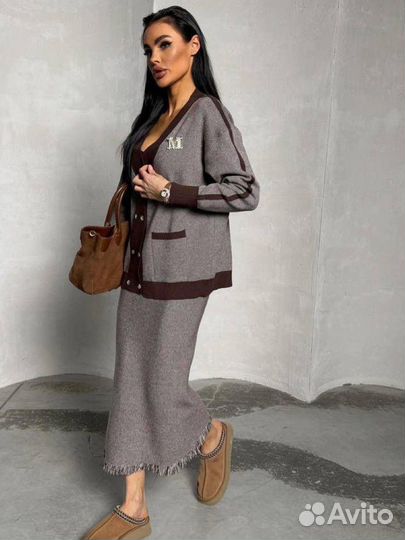 Костюм с юбкой max mara