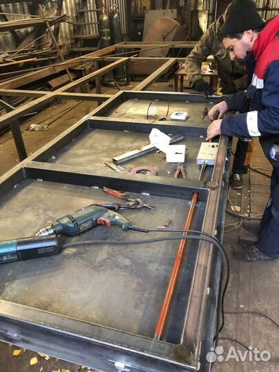 Ворота кованые под заказ с монтажом