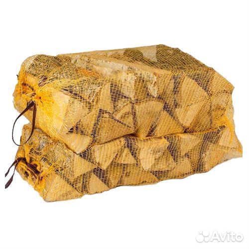 Дрова ольховые в сетках (экстра-сухие, колотые)