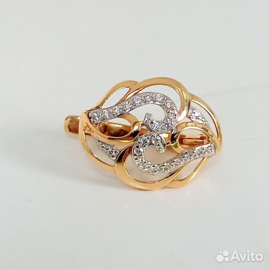 Золотые серьги