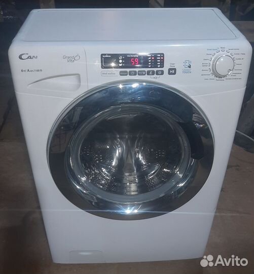 Candy узкая на 6кг гарантия, доставка