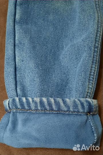 Джинсы утеплённые для девочки