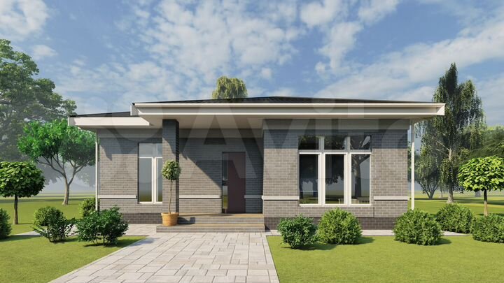 Дом 94,3 м² на участке 3 сот.