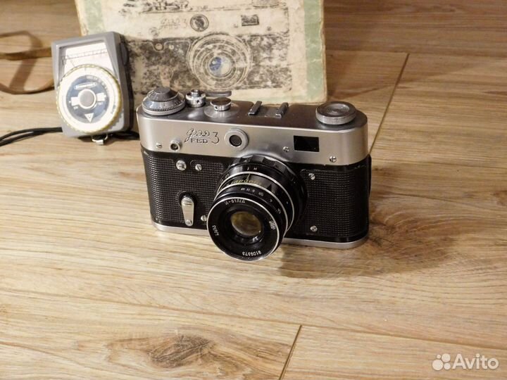 Плёночный фотоаппарат фэд-3