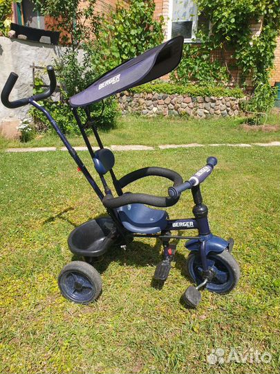 Детский велосипед с ручкой