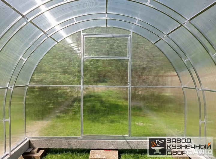 Теплица из поликарбоната 3х6 м
