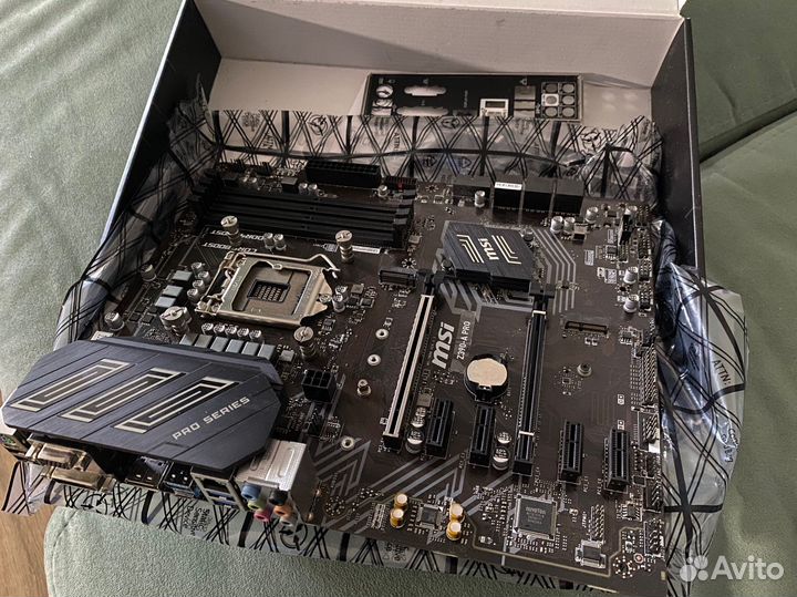Материнская плата msi z390 a-pro