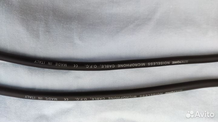 Межблочный кабель xlr Made in Italy