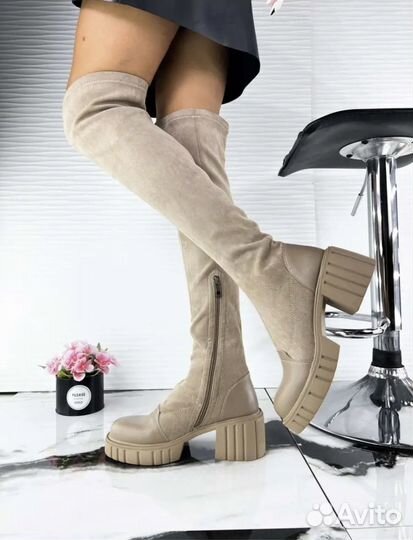 Ботфорты чулки сапоги 36
