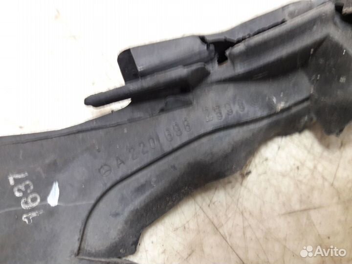 Молдинг лобового стекла Mercedes W220 A2206900539