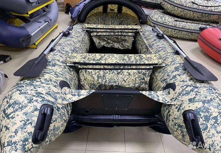 Надувная лодка gladiator E380 AIR С нднд (X-motors