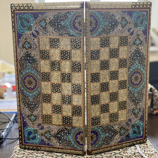 Шахматы-Нарды Хатам Иран Ручная Работа