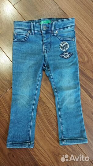 Джинсы, штаны пакетом размер 92