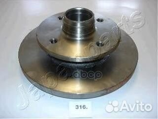 Диск тормозной передний di316 Japanparts