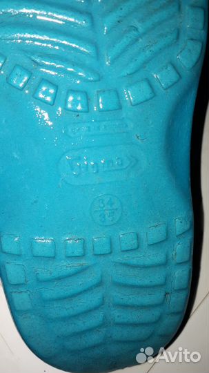 Сандалии детские кроксы, 34-35 размер