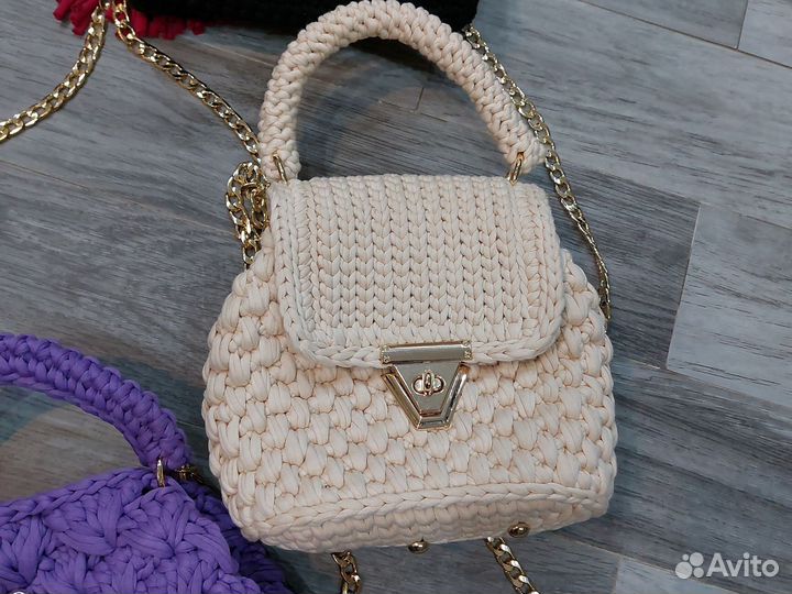 Сумка вязаная