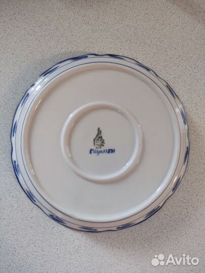 Тарелки гжель