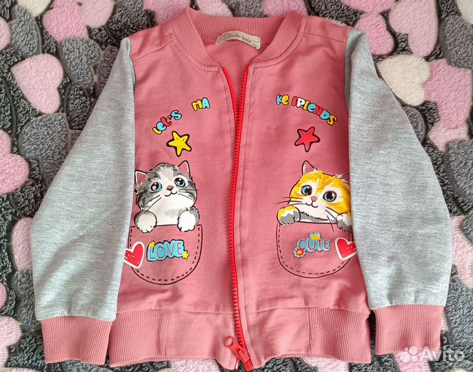 Кофта для девочки 92