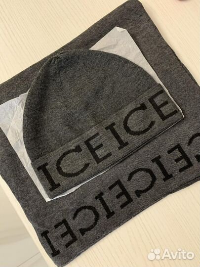 Комплект шапка и шарф Ice