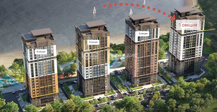 Квартира-студия, 26,7 м², 13/21 эт.