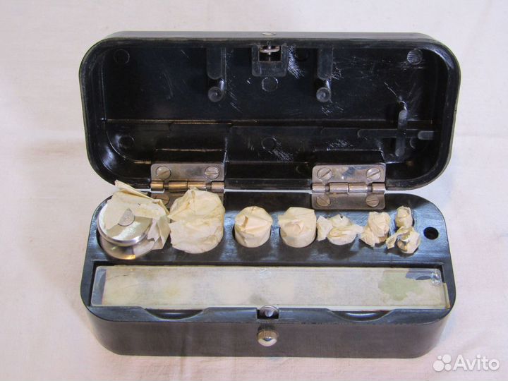 Набор гирек, разновесы, гиря для весов СССР №9413