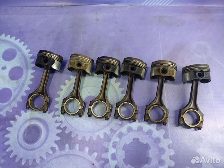 Поршень с шатуном Bmw E39. M52B20