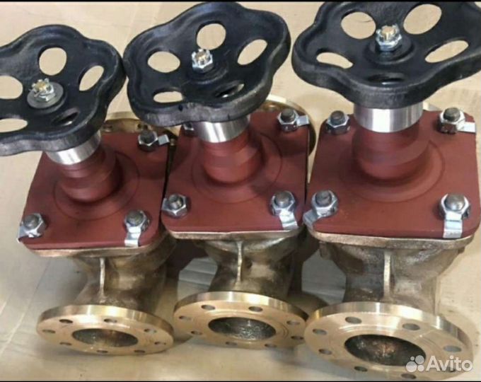 Судовая запорная арматура задвижки клапаны