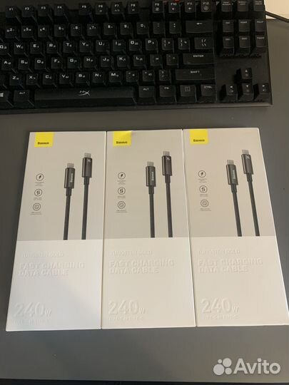 Кабель USB Type C Baseus 2 м