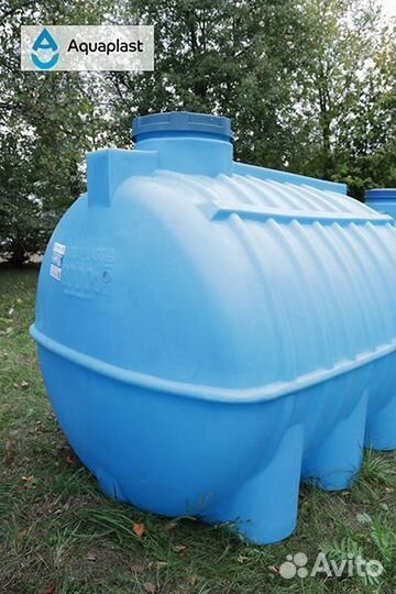 Емкость пластиковая 3 м3 для сыпучих продуктов (го