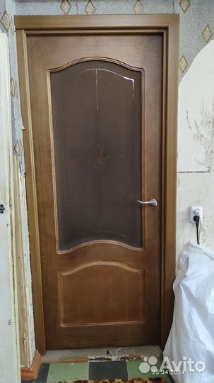 Дверь межкомнатная 800 х 2000 с коробкой бу