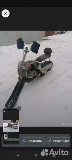 Снегоход самодельный