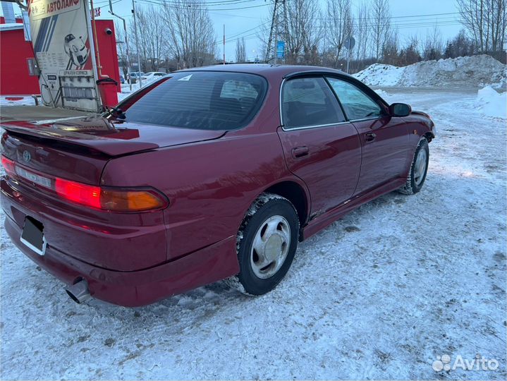 Toyota Carina ED 2.0 AT, 1993, битый, 400 000 км