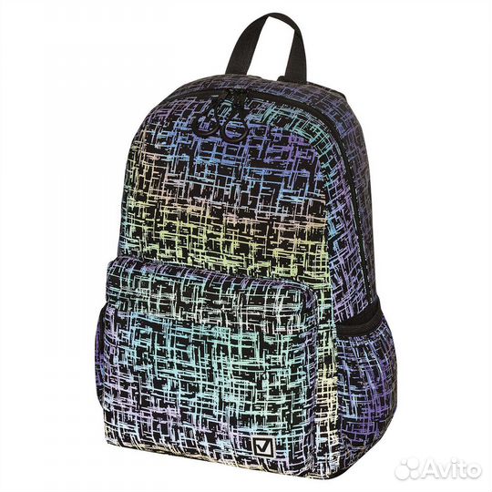 Рюкзак brauberg bright универсальный, светящийся р