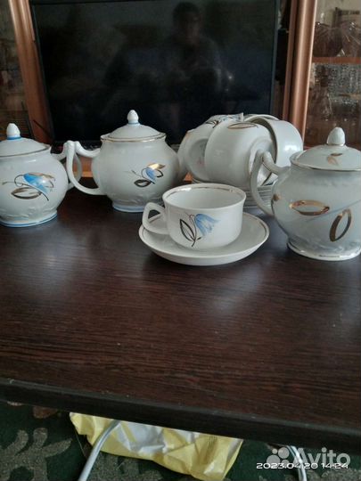 Чайный сервиз СССР попредметно