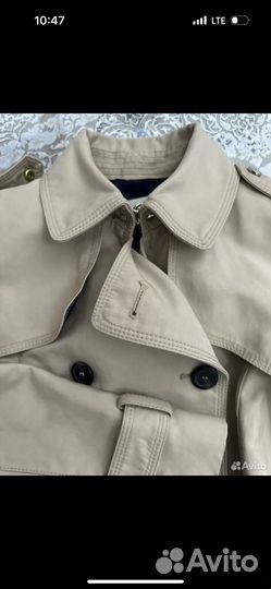 Плащ тренч zara