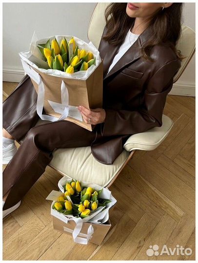 Тюльпаны букет доставка