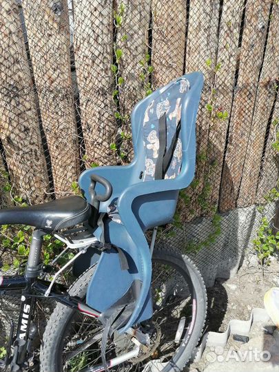 Детское велокресло на багажник