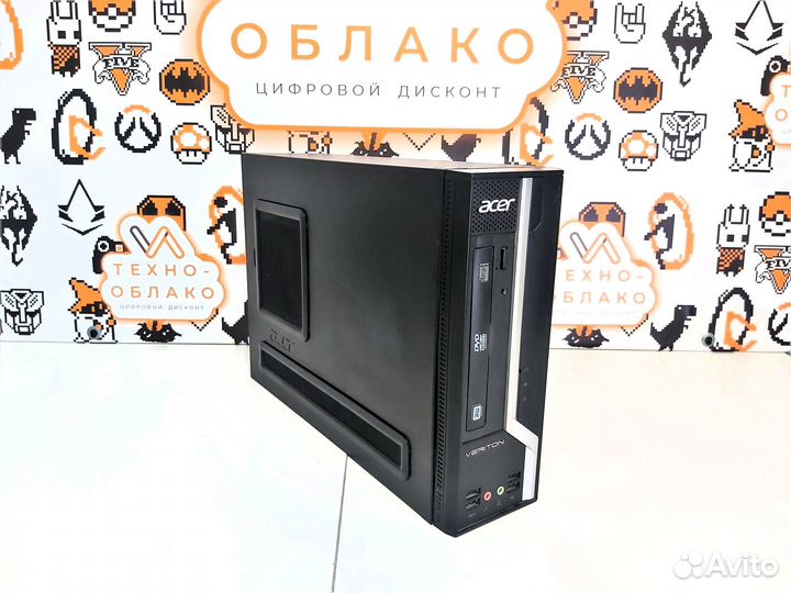 Офисный пк - Intel Core I3-4100 / 8GB / SSD 120GB