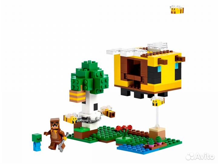 Lego Minecraft Пчелиный домик 21241