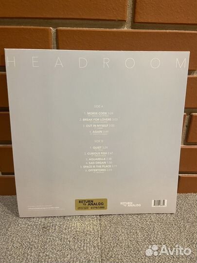 Men i trust-headroom lp. Limited edition Red