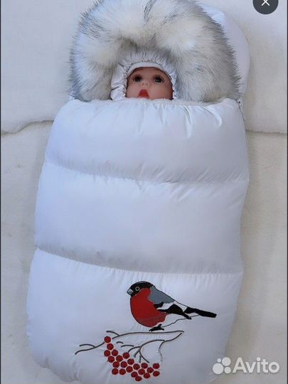 Конверт на выписку зима