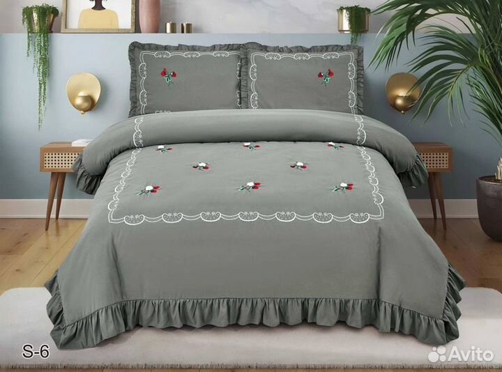 Постельное белье клубничка Турция