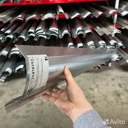 Порог левый Skoda Octavia A7 (MK3) 2012-2019 (1мм)