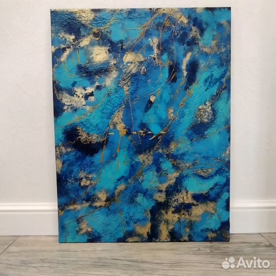 Интерьерная картина большая абстракция