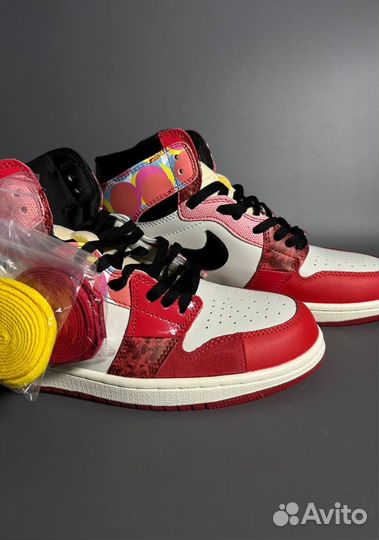Кроссовки Marvel x Air Jordan 1 Retro High OG Люкс