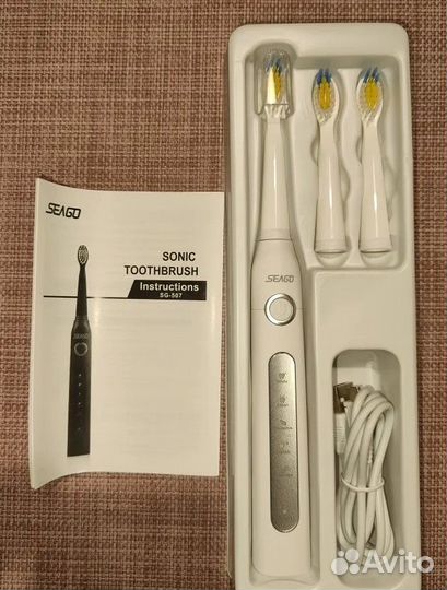 Электрическая зубная щетка Seago новая